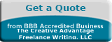 The Creative Advantage Freelance Writing, LLC BBB Business Review